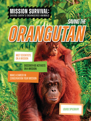 cover image of Saving the Orangutan